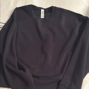 SPANX Air Essentials cropped crew neck sweatshirt